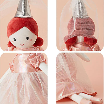 doudou bebe fille poupée peluche féé
