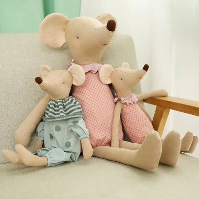 doudou bebe souris mignons doux moments