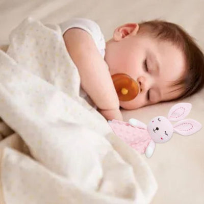 doudou lapin lapinou rose mignon sommeil paisible