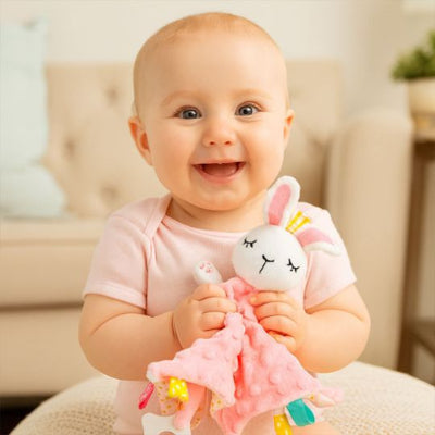 doudou pour bebe adorable animal cozy lapin