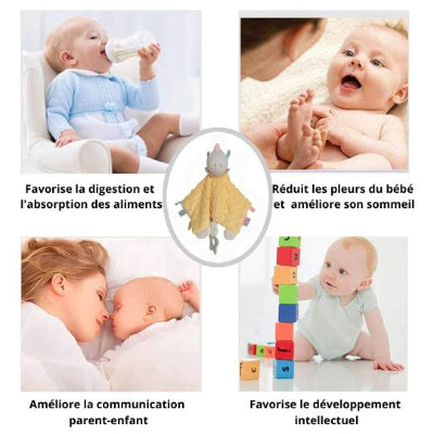 doudou pour bebe adorable animal polyvalence