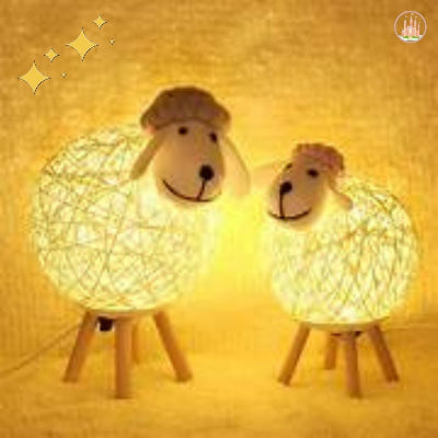 lampe de chevet veilleuse bébé mouton 