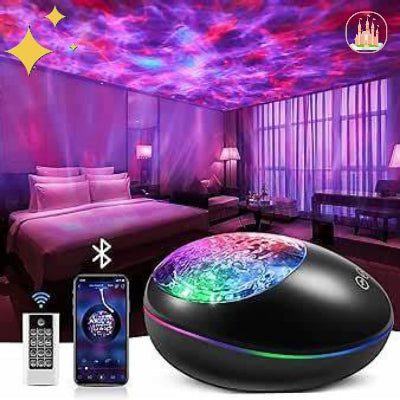 lampe veilleuse projecteur de galaxie ambiance de chambre