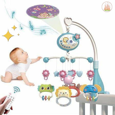 mobile bébé musicale et lumineux pour nuits tranquilles