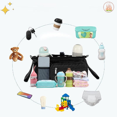 organisateur de poussette polyvalente