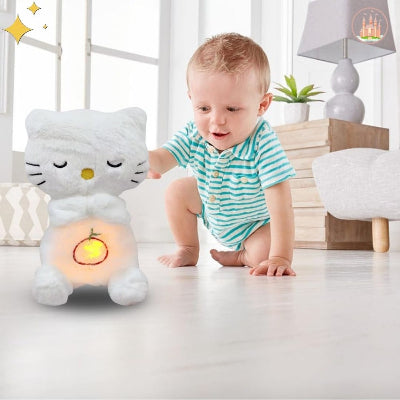 peluche bruit blanc bébé chaton joueur