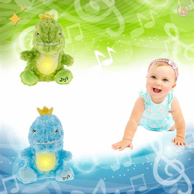 peluche bruit blanc bébé dinosaure luminescente