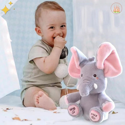 peluche bruit blanc bébé éléphant doudou câlin