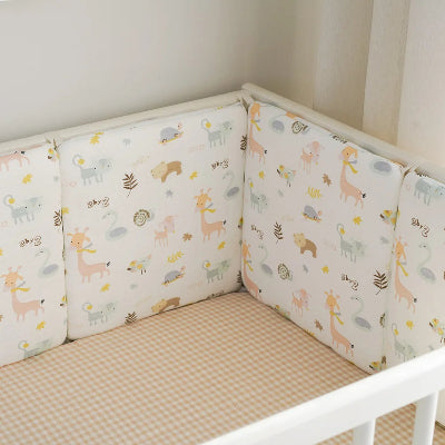protection tour de lit bebe jungle kaki