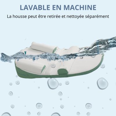 réducteur de lit bébé coussin anti-régurgitation vert lavage