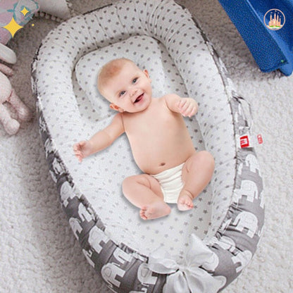 Réducteur de lit bébé | Éléphant blanc