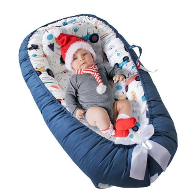 réducteur de lit pour bébé Voitures bleues cadeau parfait
