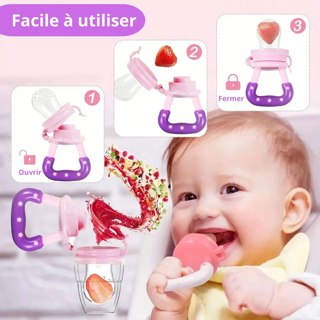 Tétine grignoteuse pour bébé | Food Feeder™