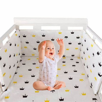 tour de lit douceur couronnée bébé joyeux