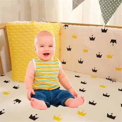 tour de lit douceur couronnée bébé rieur