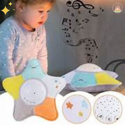 projection de ciel étoilé avec le bruit blanc pour bébé