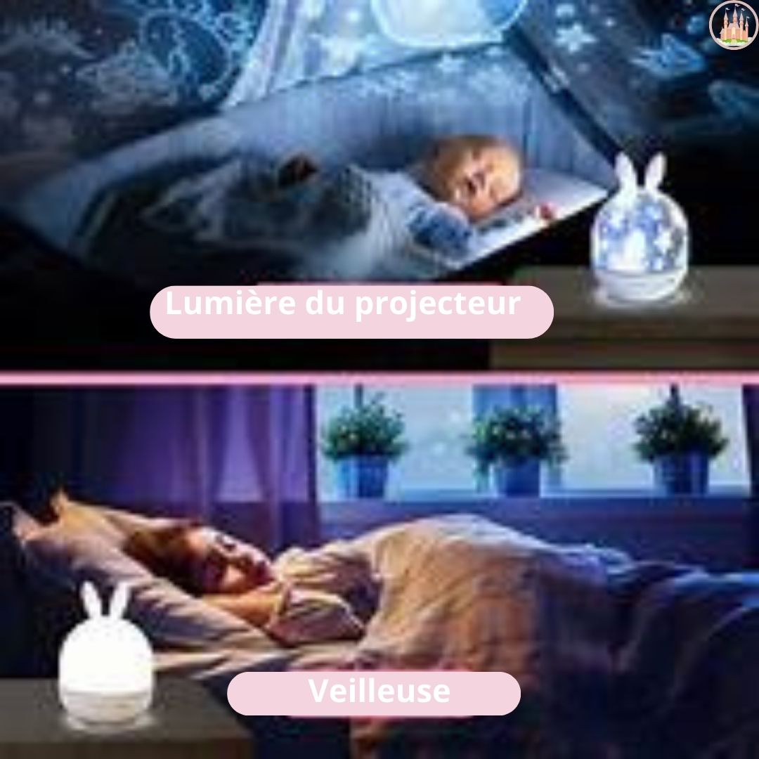 Veilleuse bébé projection musicale | GalaxyNight™