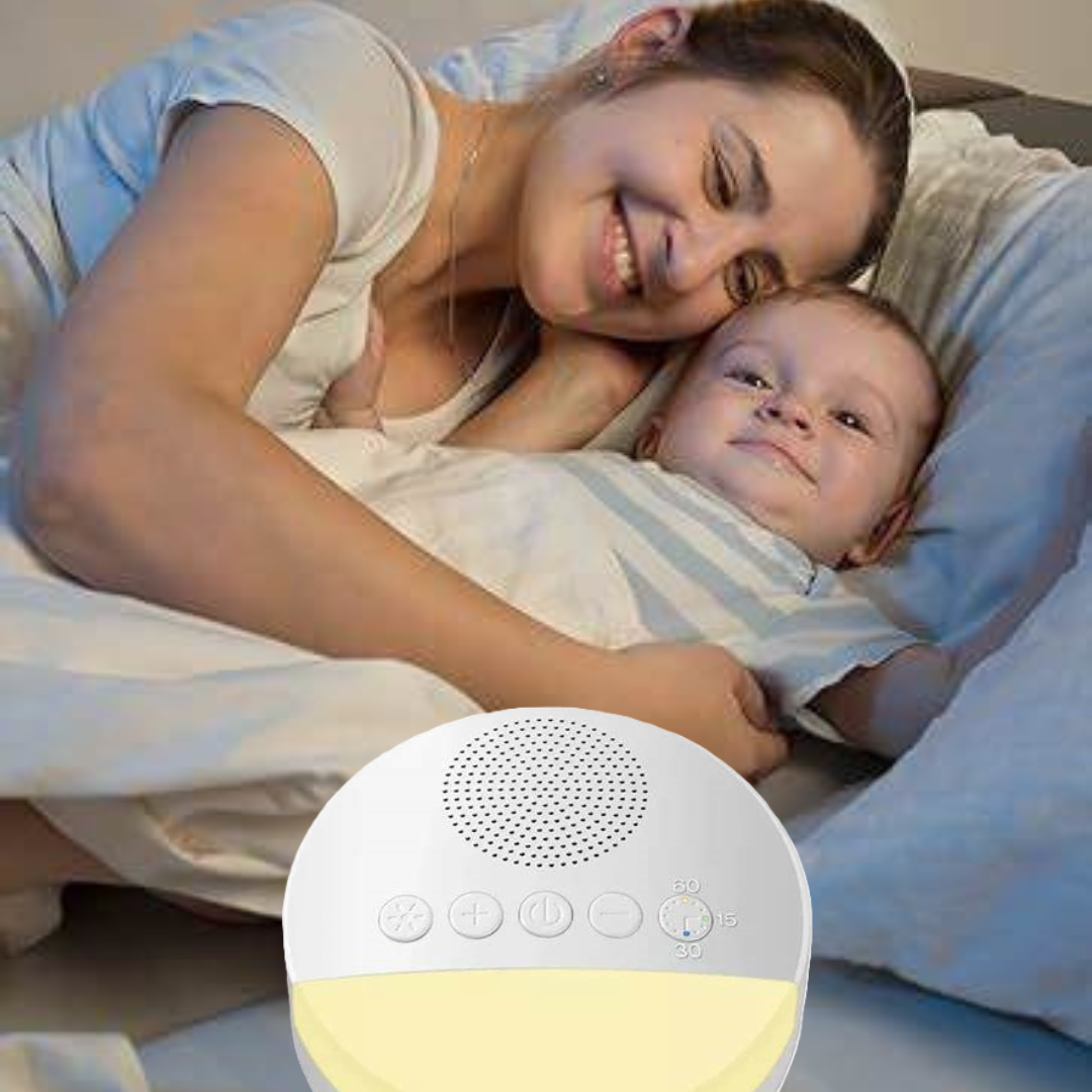 Veilleuse musicale bébé bruit blanc | LullabyBaby™