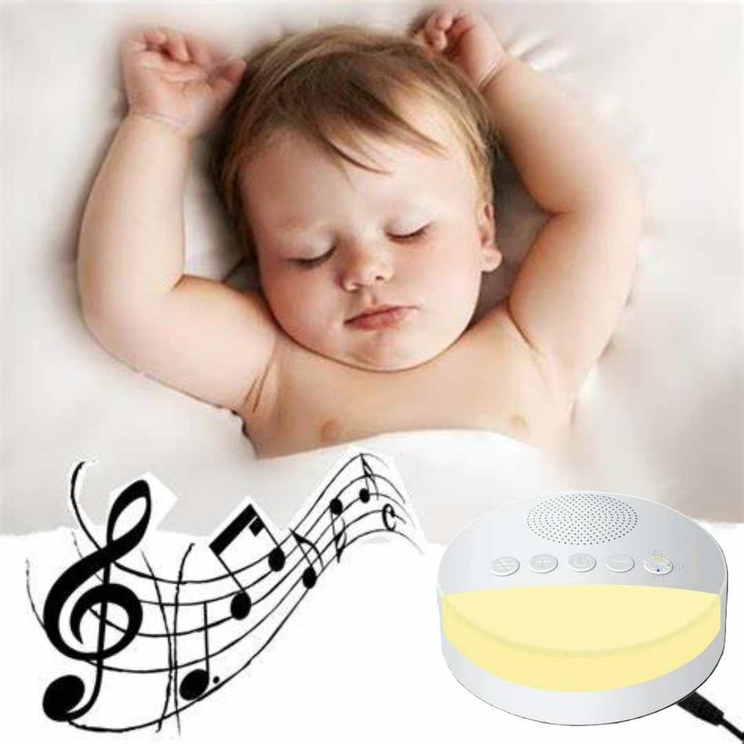 Veilleuse musicale bébé bruit blanc | LullabyBaby™