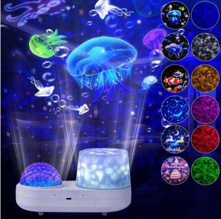 Veilleuse musicale bébé projection | AquaDreams™