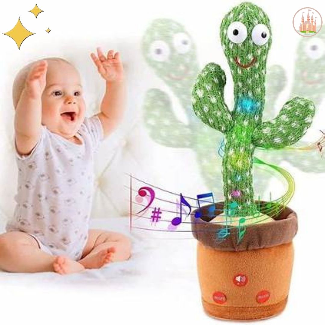 Veilleuse musicale cactus | DancingDreamer™