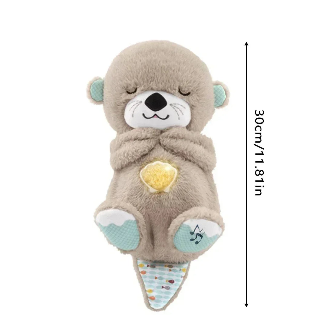 Veilleuse bébé loutre peluche | BabyOtter™