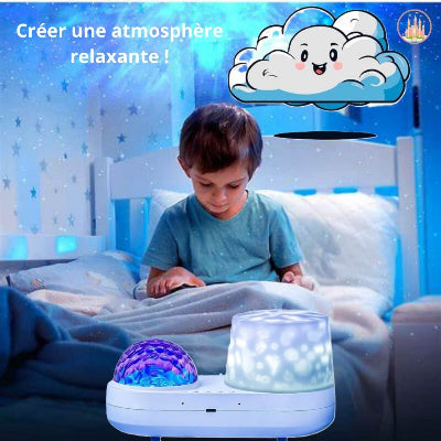 veilleuse bébé projection plafond  océan relaxante