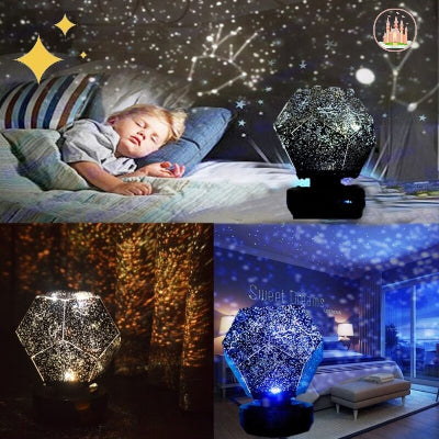 veilleuse projecteur CosmicGlow™ ciel étoilé 