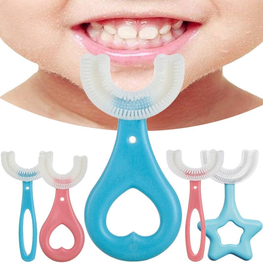U360°Teeth™ - Brosse à dents 2.0 | Enfants - Enfant content